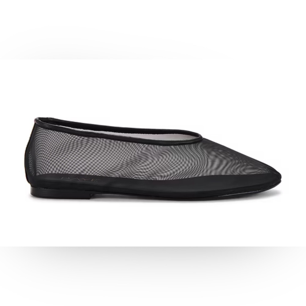 NWT Mesh Flats - Adina Flat in Black Mesh - Revolve - Raye
